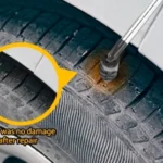 فقط با یک پیچ گوشتی و برطرف شدن پنچری