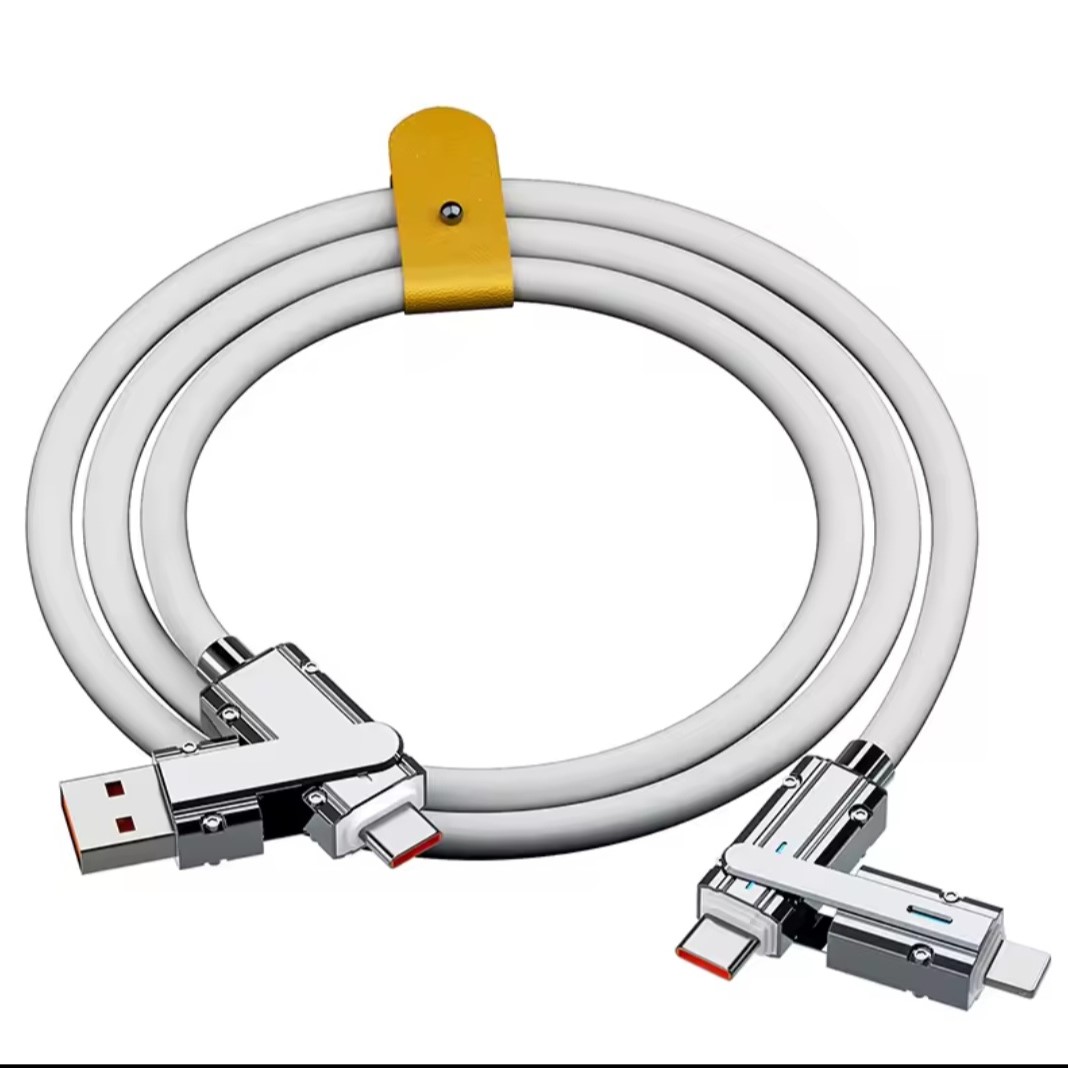 کابل سوپر فست دیتای 120 وات و فست شارژ چهار کاره - Image 2