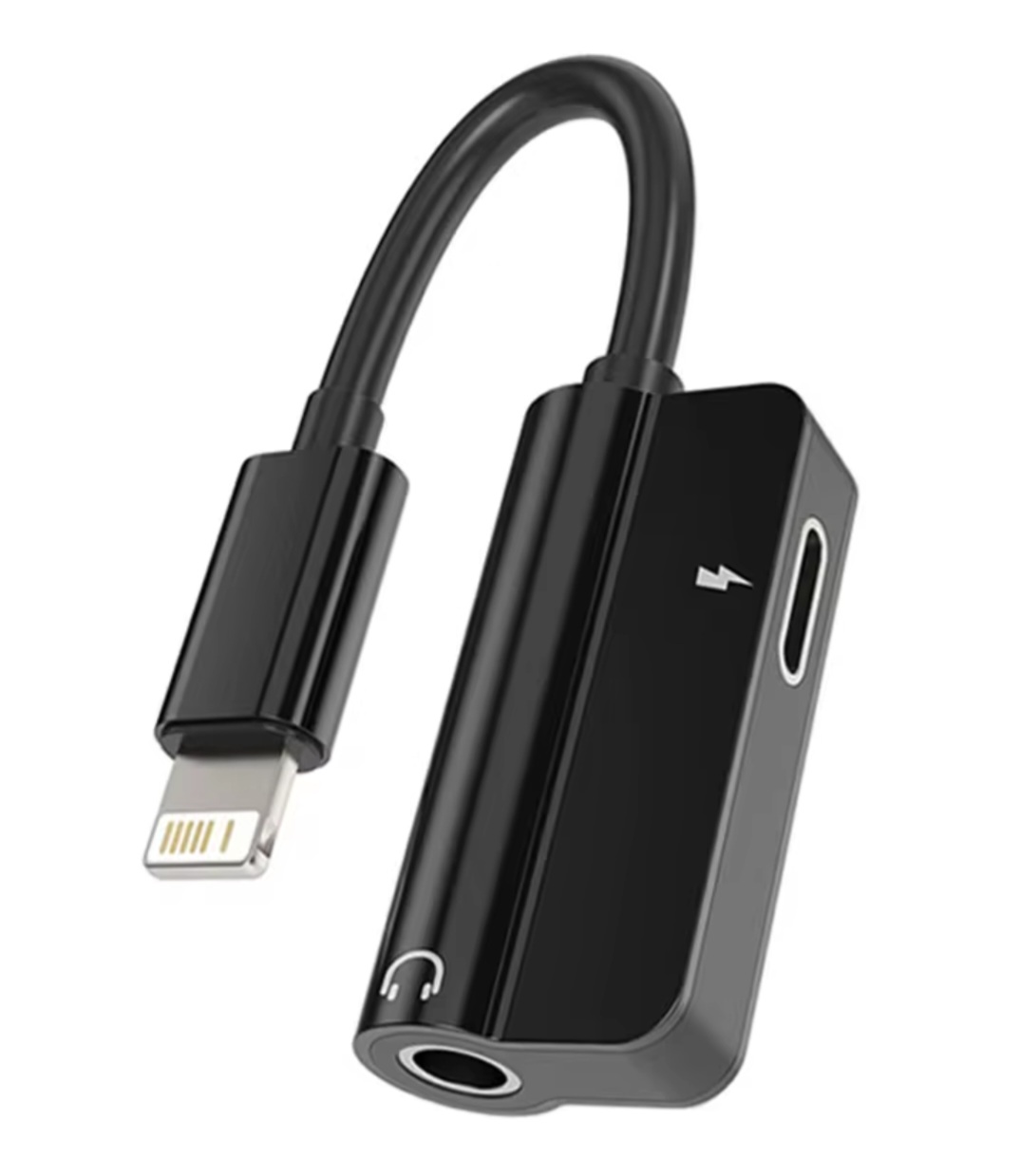 کابل تبدیل AUX و شارژ آيفون ( Apple ) - سه کاره